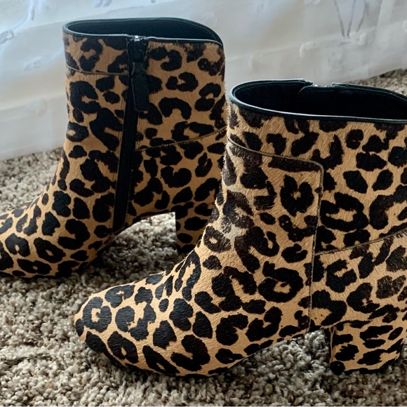 COLE HAAN Arden Grand Ankle Boots Ocelot Print - Picture 8 of 11